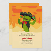 セニョールサボス卒業パーティー招待状 招待状 (正面/裏面)