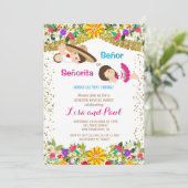 セニョールセニョリタフィエスタジェンダーの表示 招待状 (スタンド正面)