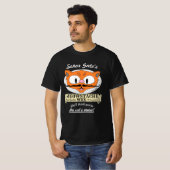 セニョール・ガトのニャンワックス ヒゲ猫 Tシャツ (正面フル)