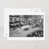 セネカでの7月のパレードのワシントン州シアトル ポストカード (正面/裏面)