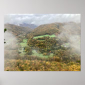 「セネカの岩の上から見る」 – 写真 ポスター (正面)