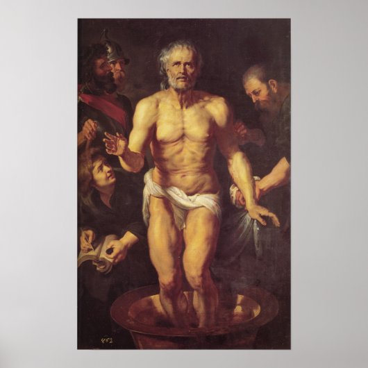 セネカの死 ポスター (正面)