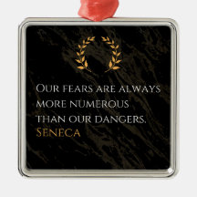 セネカの洞察：恐怖と実際の危険の比較