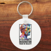 セネカオーバーシンキング引用文ストイモダンシズムStoic Ph キーホルダー (正面)