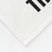 セネカオーバーシンキング引用文ストイモダンシズムStoic Ph フリースブランケット (角)