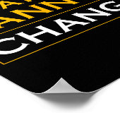 セネカストイック引用文Sを変更できないことを受け入れる ポスター (角)