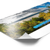 セネカレイクフィンガーレイクスニューヨーク フォトプリント            (角)