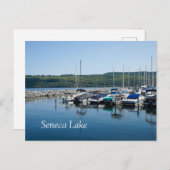 セネカレイクinニューヨーク ポストカード (正面/裏面)
