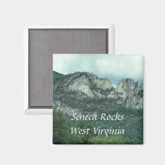 セネカロックスウェストバージニアテンプレート磁石 マグネット (正面/裏面)