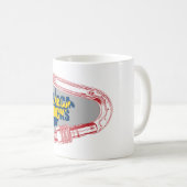 セネカロックス登山カラビナー コーヒーマグカップ (正面右)