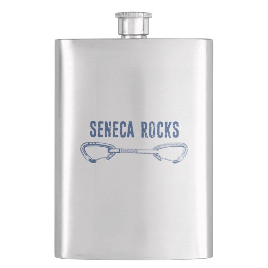 セネカロックス登山クイックドロー フラスク (正面)