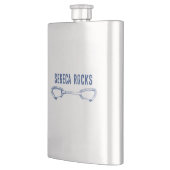 セネカロックス登山クイックドロー フラスク (左)