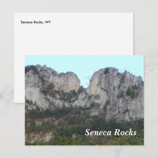 セネカ人の石 ポストカード (正面/裏面)