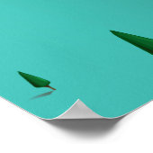 セネカ湖、ニューヨーク湖マップ ポスター (角)