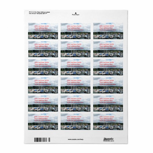 セネカ湖。 ラベル (フルシート)