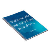 セネカ: 前を見据え、過去に躓くな ノートブック (右側)