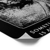 セネカ「勇気の行動」ストイシズム引用文 ポスター (角)