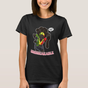 セネガリーガールアンブレイクブルセネガル伝統セ Tシャツ