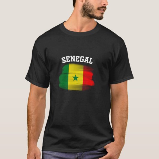 セネガルお土産ダカールバケーションセネガルのギフト Tシャツ (正面)