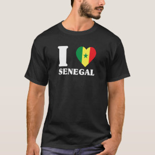 セネガルが大好きセネガルが大好き Tシャツ