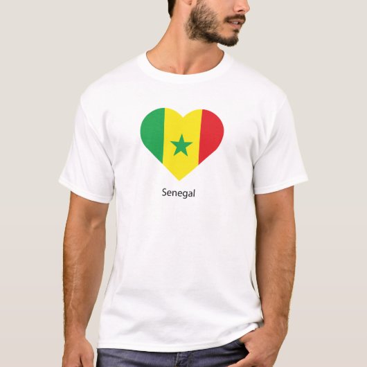 セネガルが大好き Tシャツ (正面)