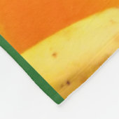 セネガルのおもしろいなオウム フリースブランケット (角)