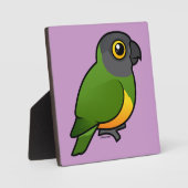 セネガルのオウム フォトプラーク (正面)