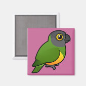 セネガルのオウム マグネット (正面/裏面)