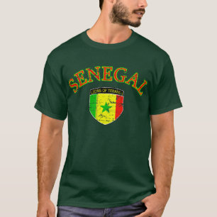 セネガルのサッカーのTシャツ Tシャツ