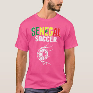 セネガルのサッカーボールNet Senegalese Football Su Tシャツ