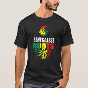 セネガルのセネガル根セネガル国旗 Tシャツ