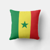 セネガルの国旗 クッション (裏面)