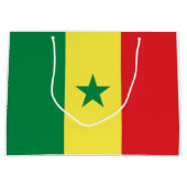 セネガルの国旗 ラージペーパーバッグ (正面)