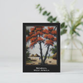 セネガルの芸術の郵便はがき ポストカード (スタンド正面)