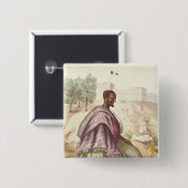 セネガルのMarabout 缶バッジ (正面&裏面)