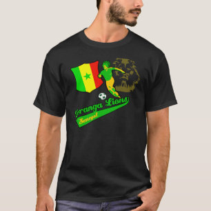 セネガルのTerangaのライオン Tシャツ