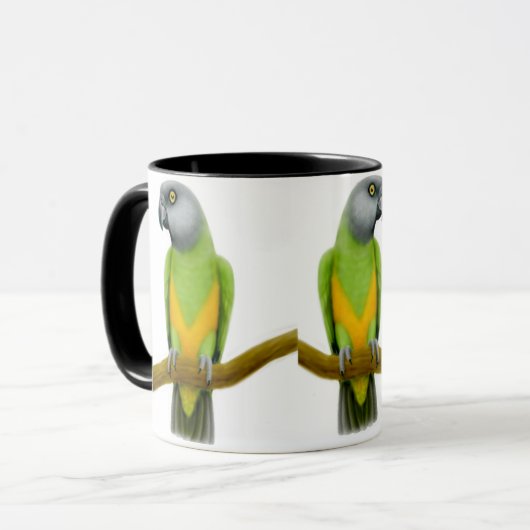 セネガルはマグをオウム返しします マグカップ (正面左)