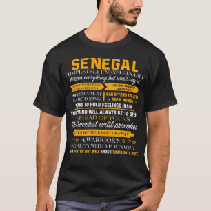 セネガルは全く説明できない Tシャツ