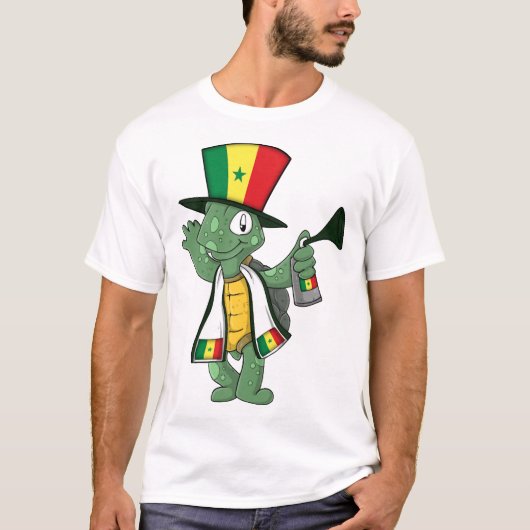 セネガルオファヌガメ Tシャツ (正面)