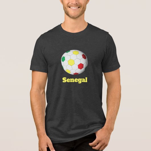 セネガルサッカー トライブレンドＴシャツ (正面)