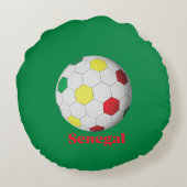 セネガルサッカー ラウンドクッション (裏面)