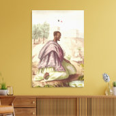 セネガル人の大男 キャンバスプリント (インサイチュ (リビング))