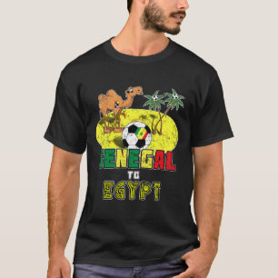 セネガル代表サッカー チーム エジプト レトロ Tシャツ