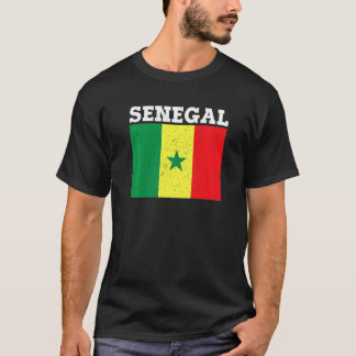 セネガル国旗プライドセネガル国旗 Tシャツ