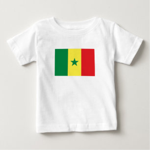 セネガル国旗 ベビーTシャツ