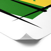 セネガル国旗 ポスター (角)