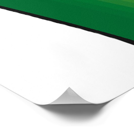 セネガル国旗 ポスター (角)