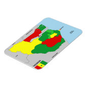 セネガル国旗 マグネット (左側)