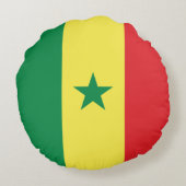 セネガル国旗 ラウンドクッション (裏面)