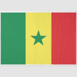 セネガル国旗 薄葉紙